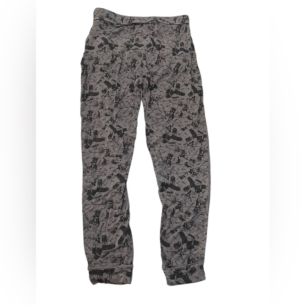 Saxx Snooze Pants Bear Moose Hockey Lounge Sweats Mens Small - Picture 2 of 5